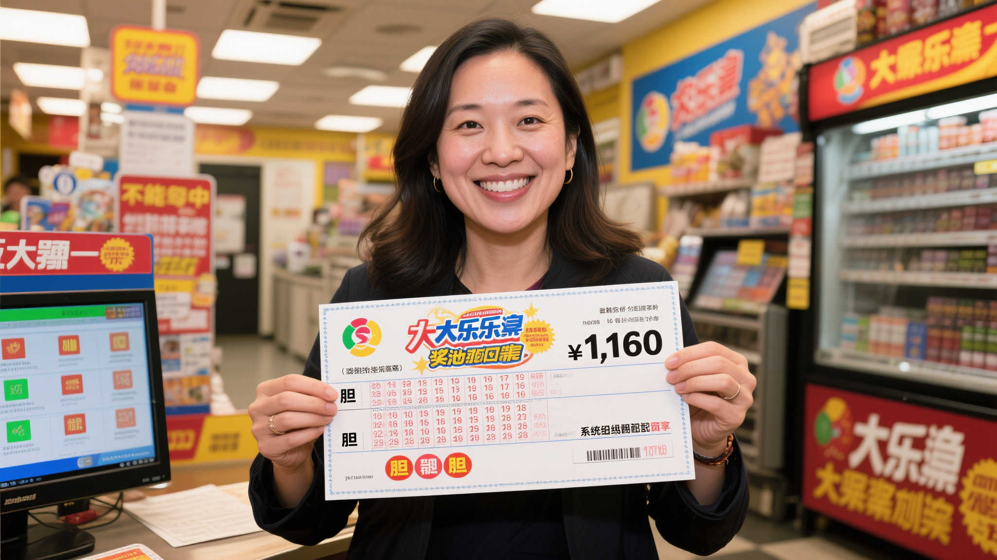 在这次案例中，这位女彩民正是利用了这种方